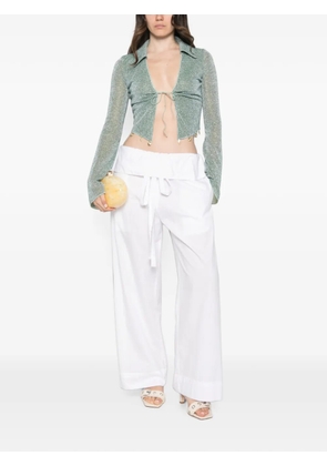 Oséree Lumiere charm shirt - Green