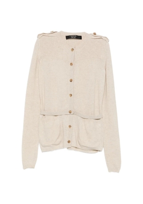 Lanvin Pre-Owned 2004 button-up cardigan - Neutrals