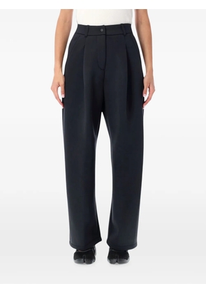 Nike pleated straight-leg trousers - Black