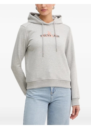 Trussardi logo hoodie - Grey