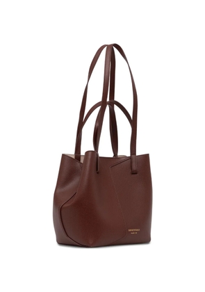 Emporio Armani 1981 leather shoulder bag - Red