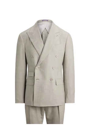 Ralph Lauren Purple Label double-breasted wool suit - Grey
