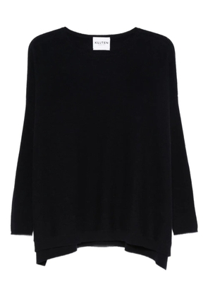 kujten cashmere round-neck sweater - Black