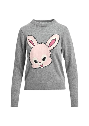 Essentiel Antwerp Kapital rabbit-intarsia sweater - Grey