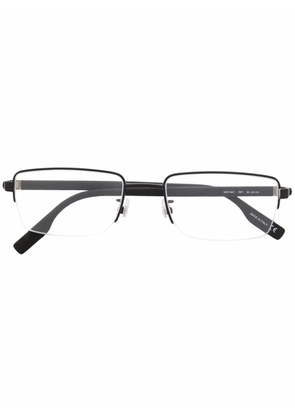 Montblanc rimless eyeglass frames - Black