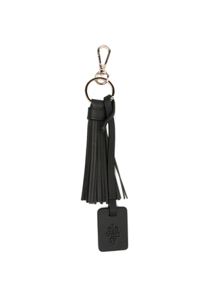 Eleventy tassel logo-tag keyring - Black