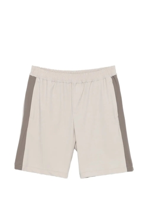 Eleventy side-stripe shorts - Neutrals