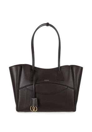 HIDESINS Flap tote bag - Brown