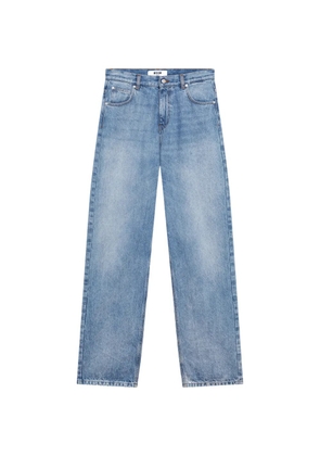 MSGM straight-leg jeans - Blue