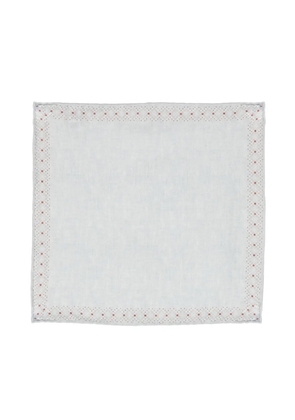 Eleventy polka-dot cotton-wool scarf - Grey