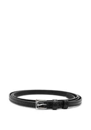 Nº21 buckle-fastening leather belt - Black