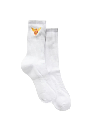 RHUDE Aero Crest socks - White
