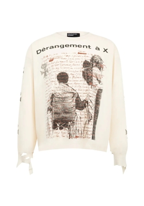 Enfants Riches Déprimés graphic-print sweatshirt - Neutrals