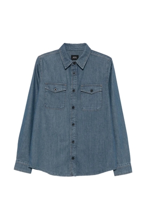 A.P.C. denim shirt - Blue