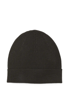 Rick Owens ribbed-knit beanie hat - Grey