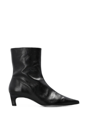 ALOHAS Ambar Rift leather ankle boots - Black