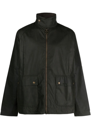 Barbour Bedale coated-finish jacket - Green
