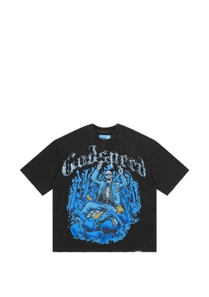 GODSPEED graphic-print T-shirt - Black