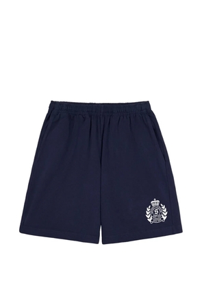 Sporty & Rich NY Crest gym shorts - Blue