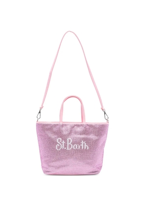MC2 Saint Barth mini Strass tote bag - Pink