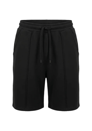 Valentino Garavani logo-embroidered drawstring shorts - Black