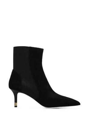 Furla Aria suede-panelled ankle boots - Black