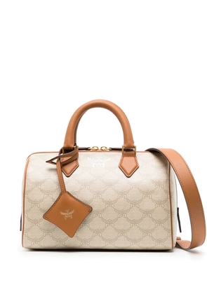 MCM small Ella Boston Lauretos bag - Neutrals