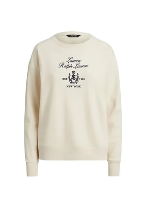 Lauren Ralph Lauren logo-print sweatshirt - Neutrals