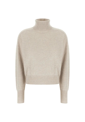 Vanisè roll-neck cashmere sweater - Neutrals