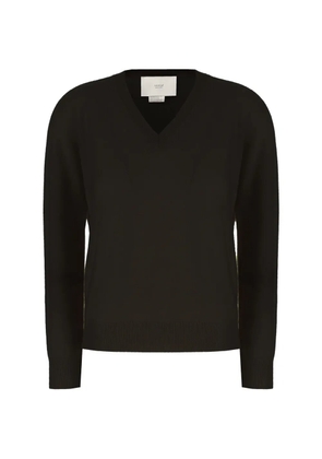Vanisè V-neck cashmere sweater - Black