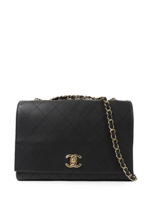 CHANEL Pre-Owned CC turn-lock chain cross body bag - Black