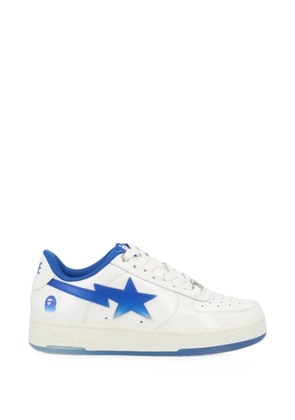 A BATHING APE® patent-leather Sta sneakers - White