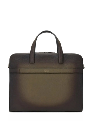 Ferragamo Gancini briefcase - Green