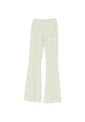 Sporty & Rich logo-embellished track pants - Green