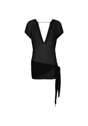TROPIC OF C Karoo mini dress - Black