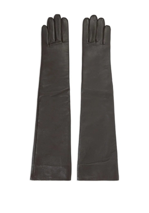 The Frankie Shop leather gloves - Brown