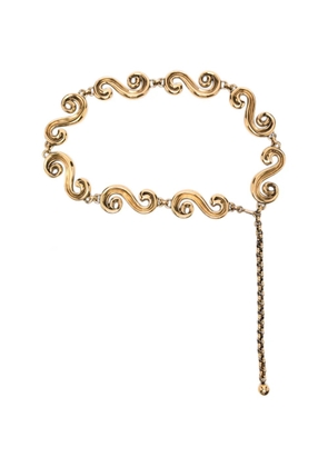 ETRO Paisley chain belt - Gold