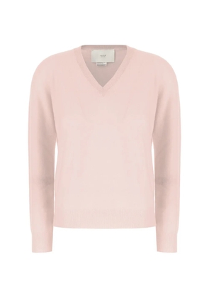 Vanisè V-neck cashmere sweater - Pink
