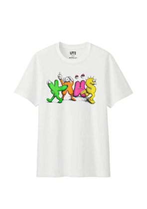 KAWS x Uniqlo graphic-print T-shirt - White