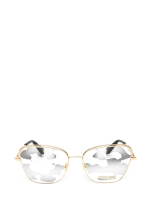 Roberto Cavalli cat-eye frame glasses - Gold