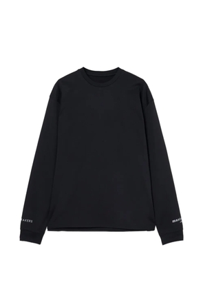 Mastermind Japan logo-print long-sleeve T-shirt - Black
