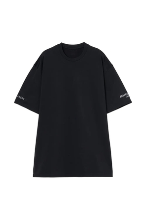 Mastermind Japan logo-print side-slit T-shirt - Black