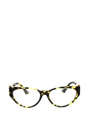 Versace Eyewear cat-eye-frame glasses - Brown