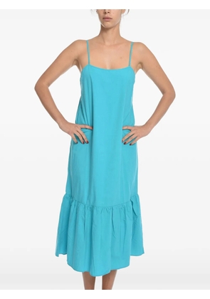 SAMSOE SAMSOE Sarasa ruffled midi dress - Blue