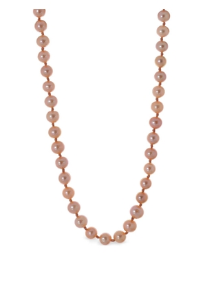 COOMI Affinity knotted-detailing pearl necklace - Gold