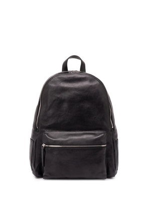 Orciani Lagoon leather backpack - Black