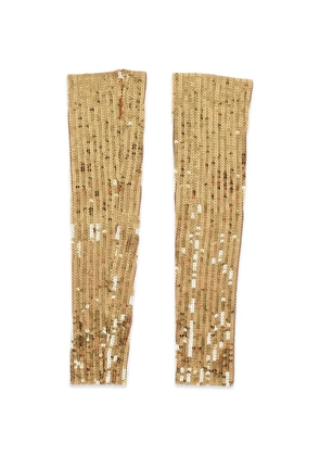 DSQUARED2 sequin-embellished sleeves - Gold
