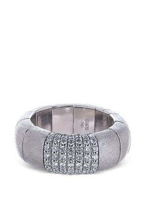 Roberto Demeglio diamond stretch ring - Silver