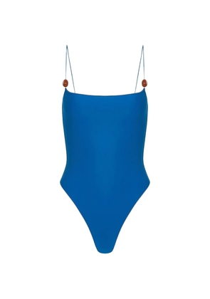 TROPIC OF C the C bead-embellished swimsuit - Blue