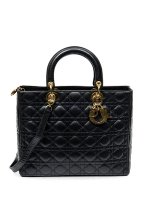 Christian Dior Pre-Owned Lady Dior tote bag - Black